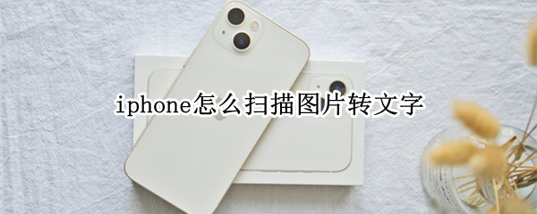 iphone怎么扫描图片转文字