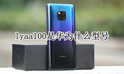 lyaal00是华为什么型号 华为lyaal00是什么型号多少钱