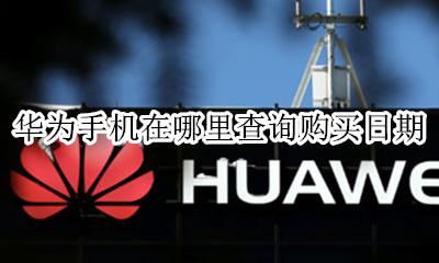 怎么查华为手机购买日期 华为手机在哪里查询购买日期