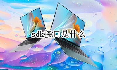 sdk接口是什么 第三方sdk接口什么意思