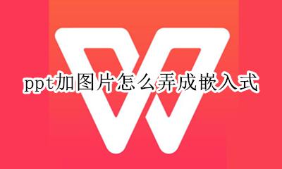 ppt怎么设置图片嵌入式 ppt加图片怎么弄成嵌入式