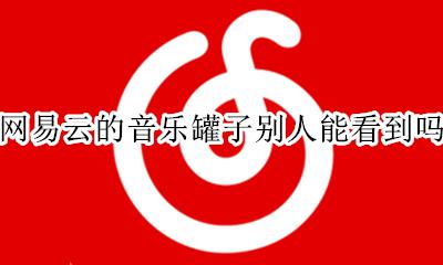 网易云音乐里面买的东西 网易云的音乐罐子别人能看到吗