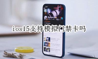 ios15支持模拟门禁卡吗 iphone15 模拟门禁卡