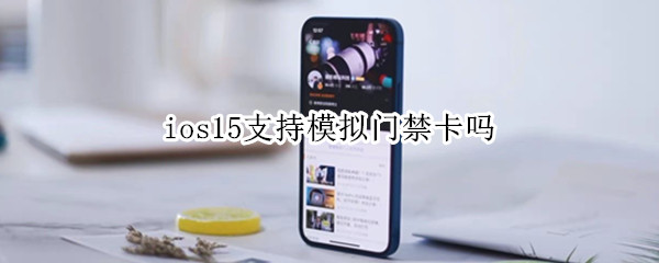 ios15支持模拟门禁卡吗