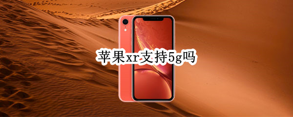 苹果xr支持5g吗