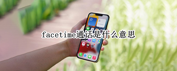 facetime通话是什么意思