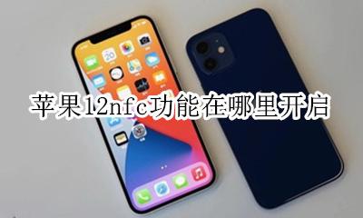 苹果12nfc功能怎么开启 苹果12nfc功能在哪里开启