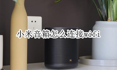 小米音箱怎么连接网络 小米音箱怎么连接wifi