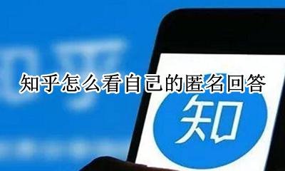 知乎查看自己匿名回答 知乎怎么看自己的匿名回答