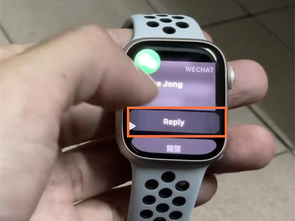 苹果手表可以发微信吗
