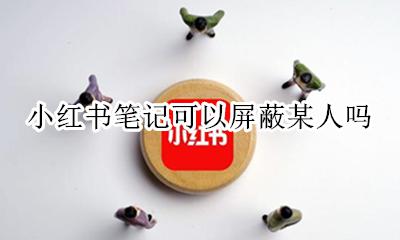小红书笔记屏蔽别人 小红书笔记可以屏蔽某人吗