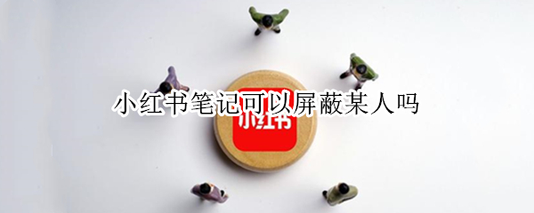 小红书笔记可以屏蔽某人吗