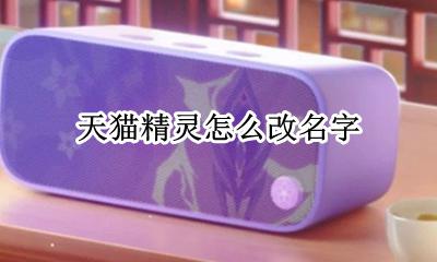 天猫精灵怎么改名字 能不能把天猫精灵改成别的名字