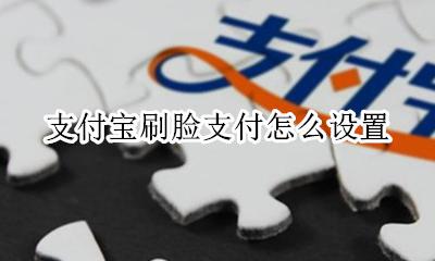 支付宝刷脸支付怎么设置 在哪