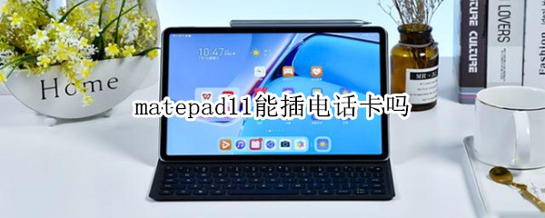 matepad11能插电话卡吗