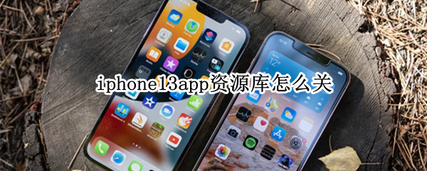 iphone13app资源库怎么关