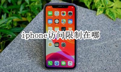 访问限制苹果在哪里 iphone访问限制在哪