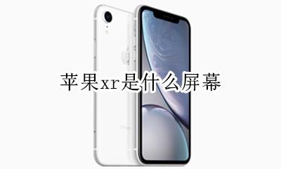 xr是啥屏幕 苹果xr是什么屏幕