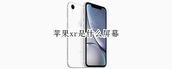 苹果xr是什么屏幕