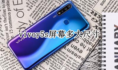 vivoy5屏幕多大尺寸 vivoy5s屏幕多大尺寸