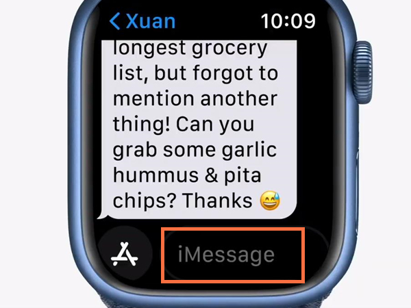 apple watch怎么打字