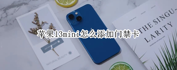 苹果13mini怎么添加门禁卡