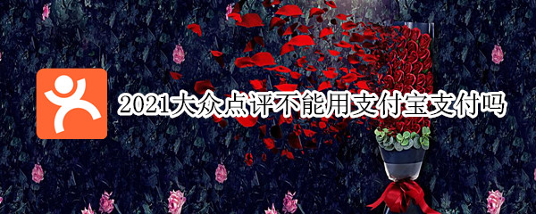 2021大众点评不能用支付宝支付吗