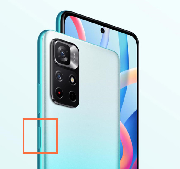 红米note11是屏幕指纹吗