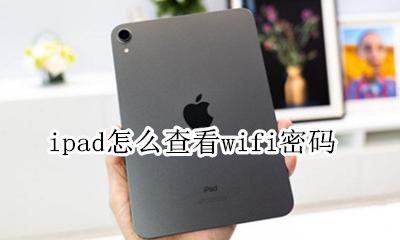 ipad怎么查看wifi密码 ipad怎么查看自己的wifi密码
