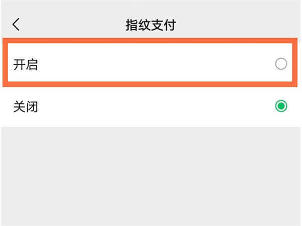 微信怎么用指纹支付设置