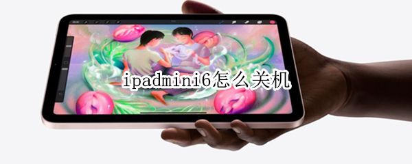 ipadmini6怎么关机