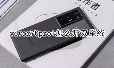 vivox70可以设置双系统吗 vivox70pro+怎么开双系统