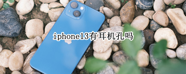 iphone13有耳机孔吗