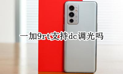 一加9tdc调光 一加9rt支持dc调光吗