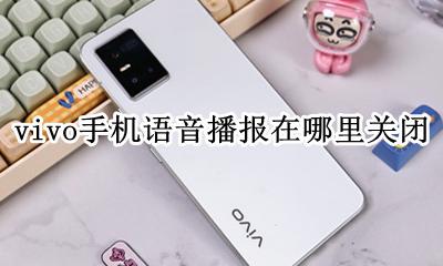 vivo语音怎么关闭 vivo手机语音播报在哪里关闭