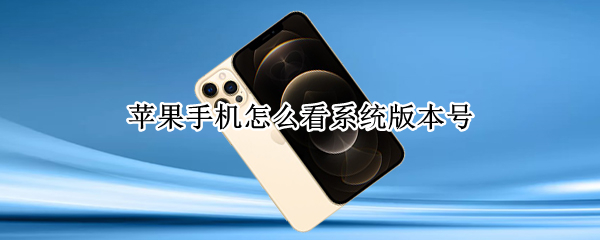 苹果手机怎么看系统版本号