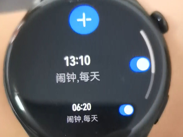 华为watch3怎么设置闹钟