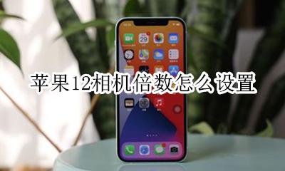 苹果12相机倍数怎么设置 苹果12相机放大12倍设置