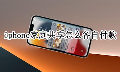 iphone家庭共享关闭支付 iphone家庭共享怎么各自付款