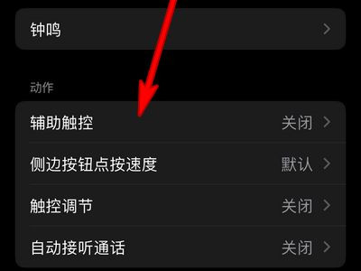 watchos8手势在哪儿设置