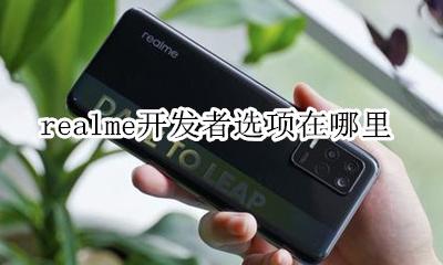 realme开发人员选项 realme开发者选项在哪里