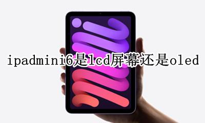 ipadmini6屏幕比例 ipadmini6是lcd屏幕还是oled