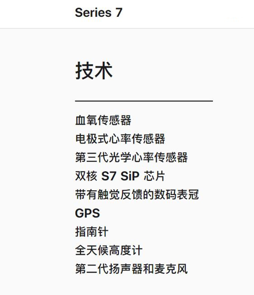 apple watch7处理器是什么