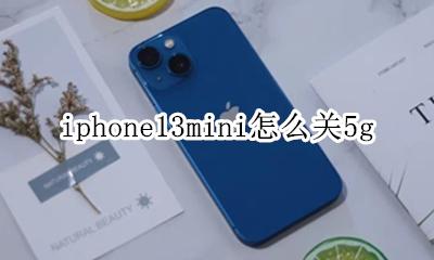 iphone13怎么关闭app iphone13mini怎么关5g