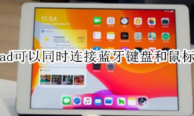 ipad怎么连接蓝牙鼠标键盘 ipad可以同时连接蓝牙键盘和鼠标吗
