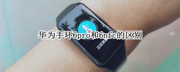 华为手环6pro和6nfc的区别