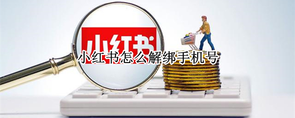 小红书怎么解绑手机号