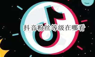 抖音粉丝等级在哪看 抖音粉丝等级怎么看