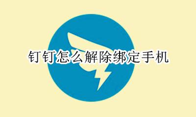 钉钉怎么解除绑定手机 钉钉怎么解除手机绑定