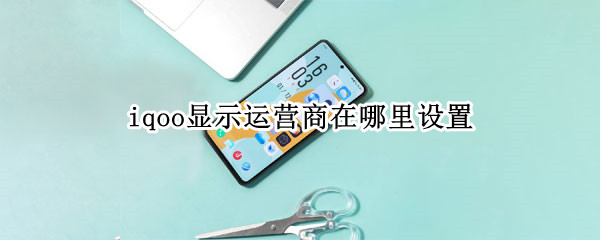 iqoo显示运营商在哪里设置